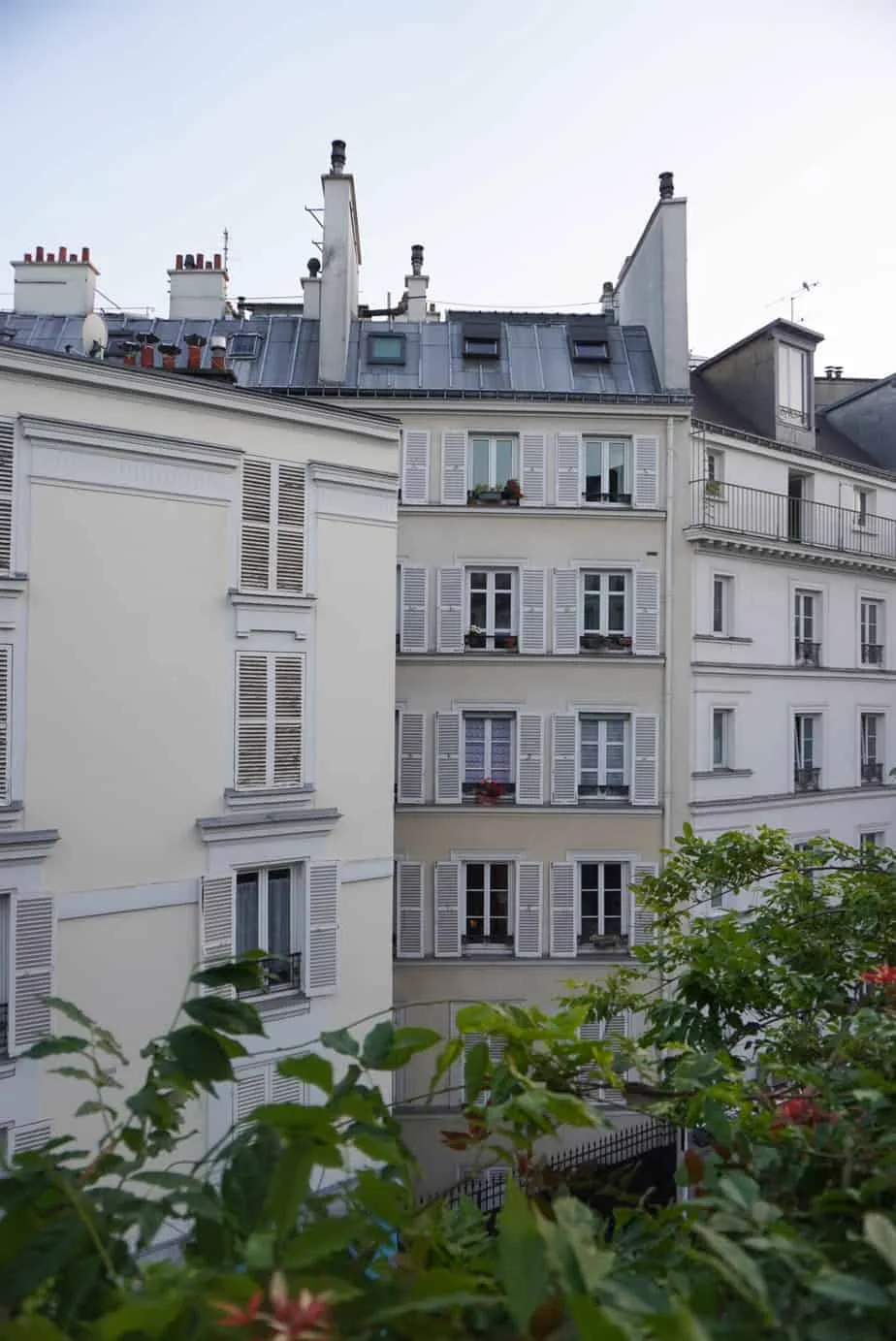 Facade of French Buildings