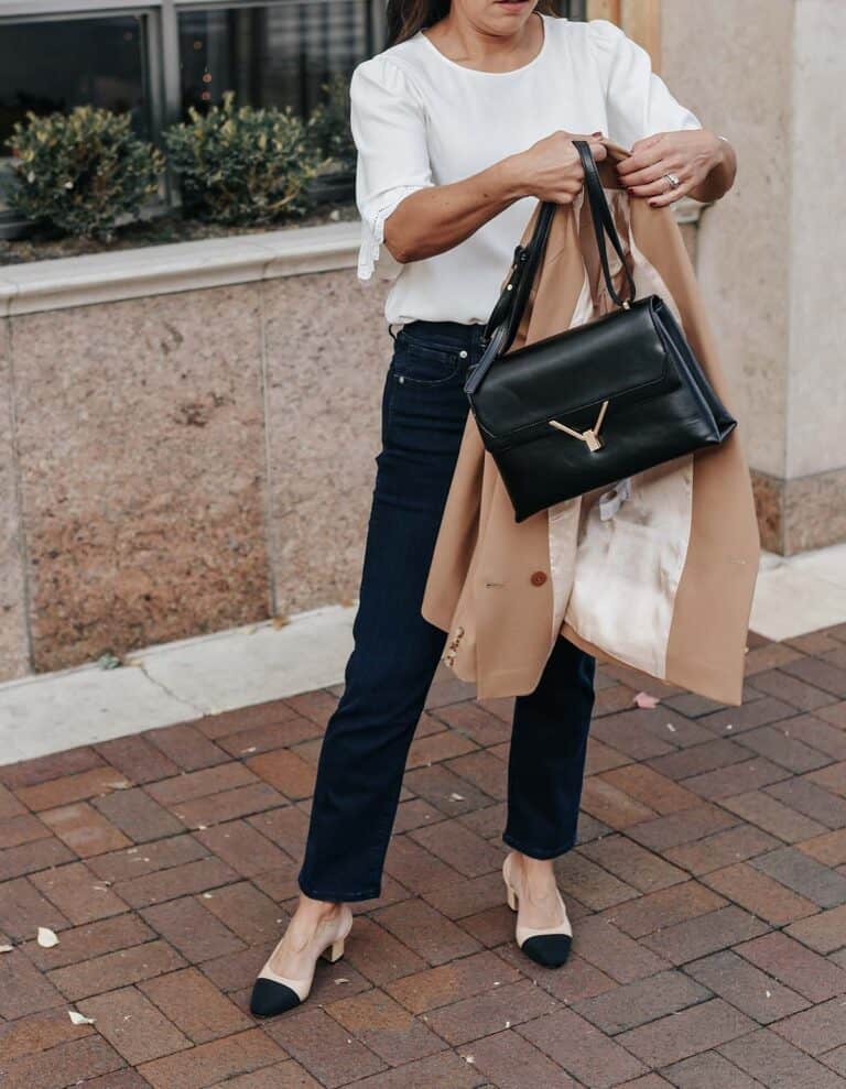 How To Wear A Camel Blazer Plus Outfit Ideas La Vie On Grand