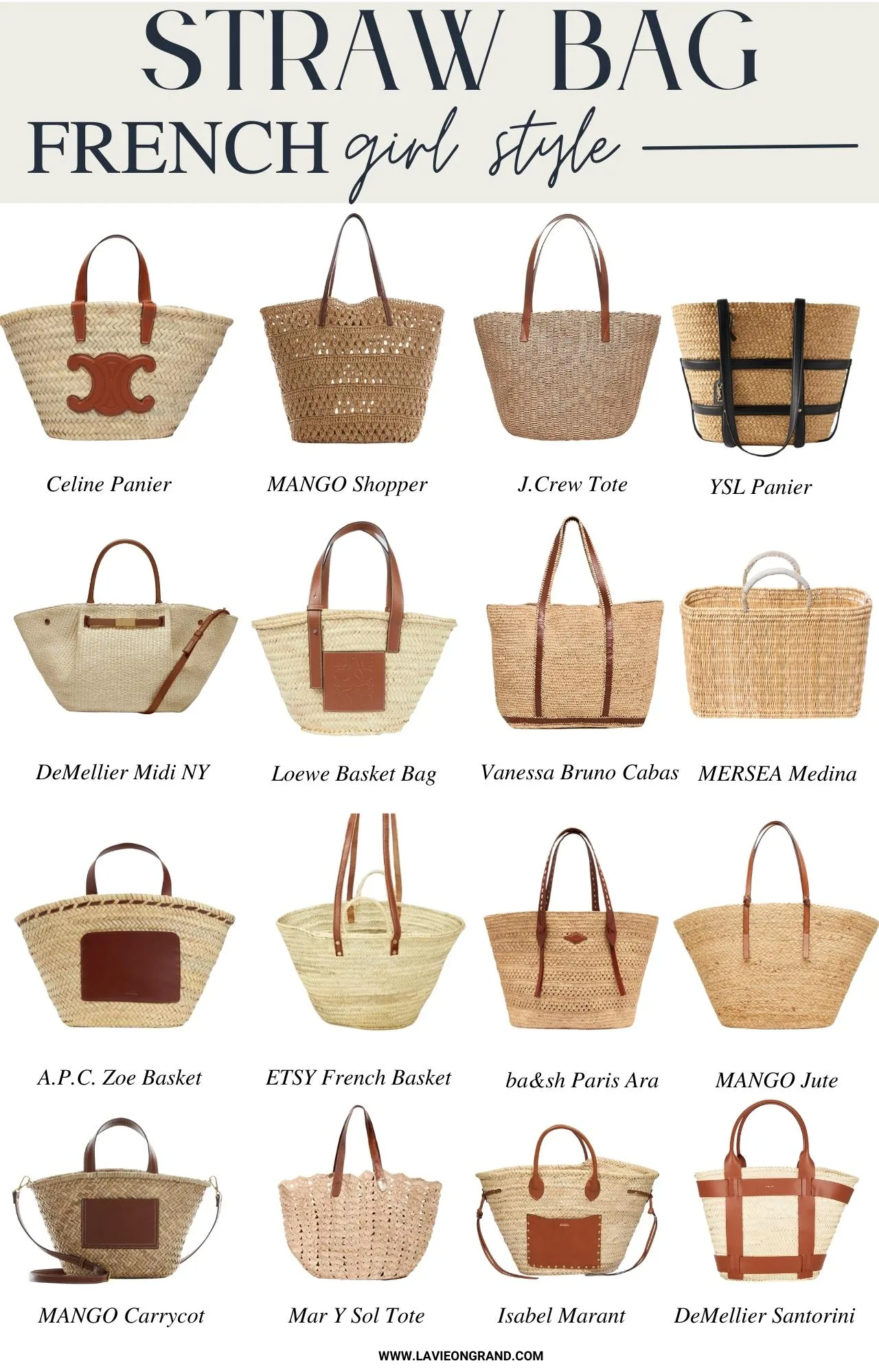 10 Straw Summer Handbags You Can Find on  - Cirque du SoLayne