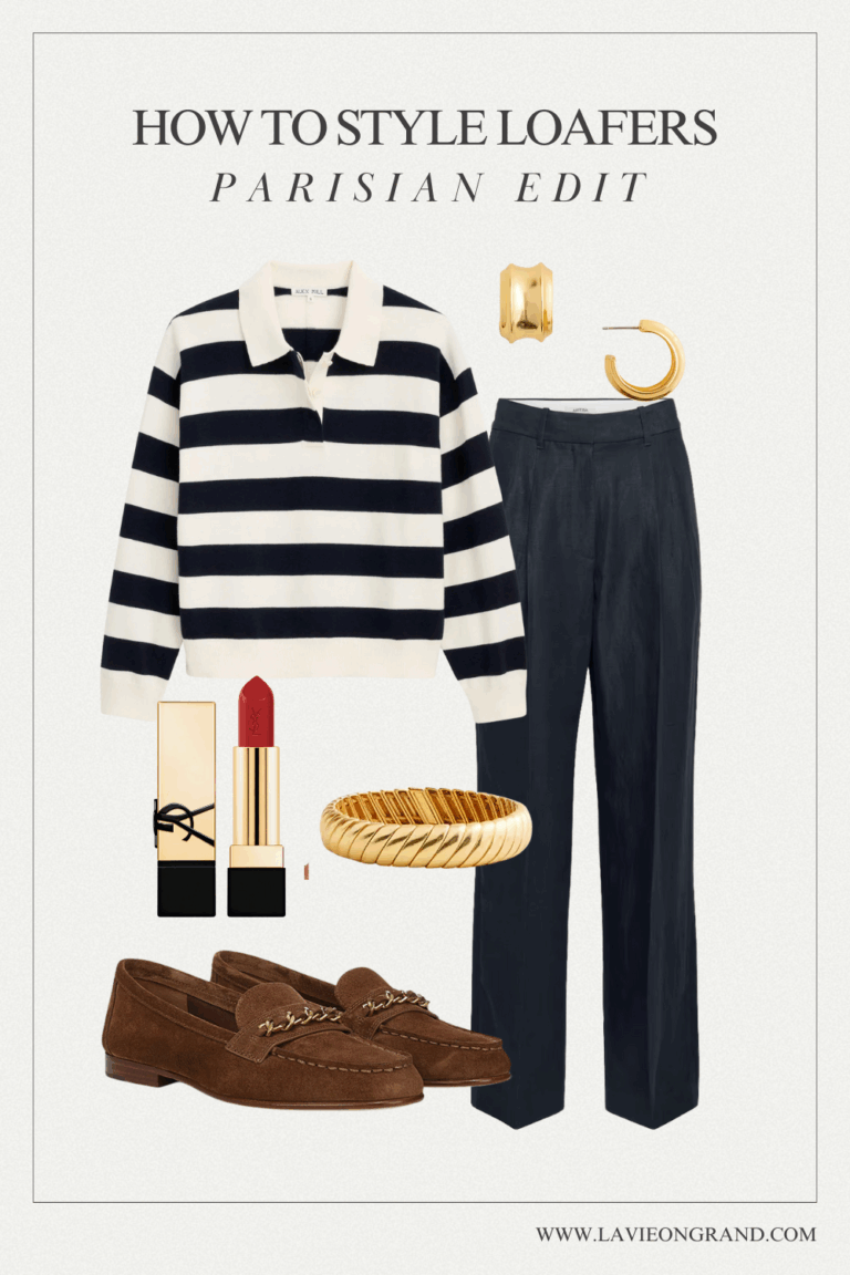 How To Style Loafers Like A Parisian | La Vie On Grand