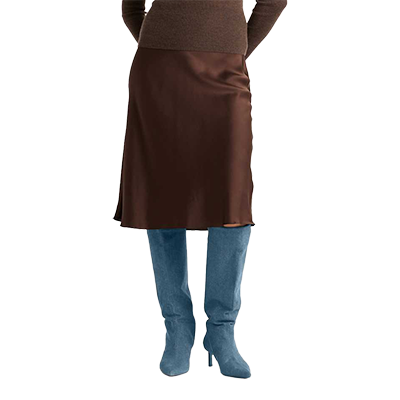 100% Washable Silk Skirt