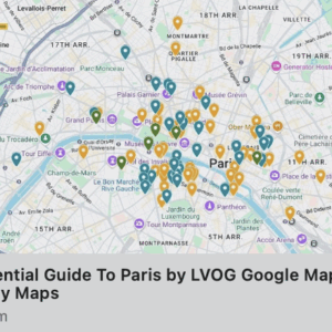 Paris Guide Google Maps - LVOG