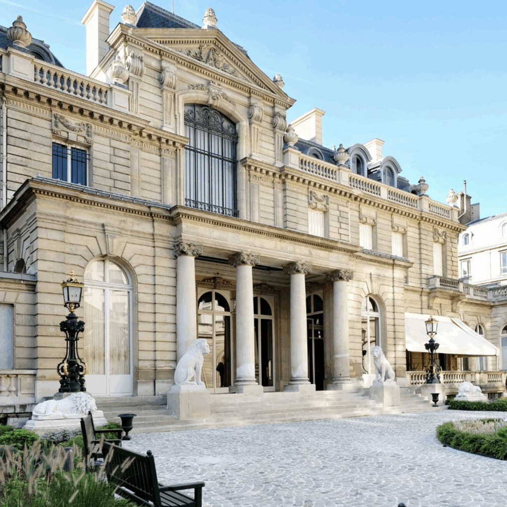 Exterior shot of Musee Jacquemart.