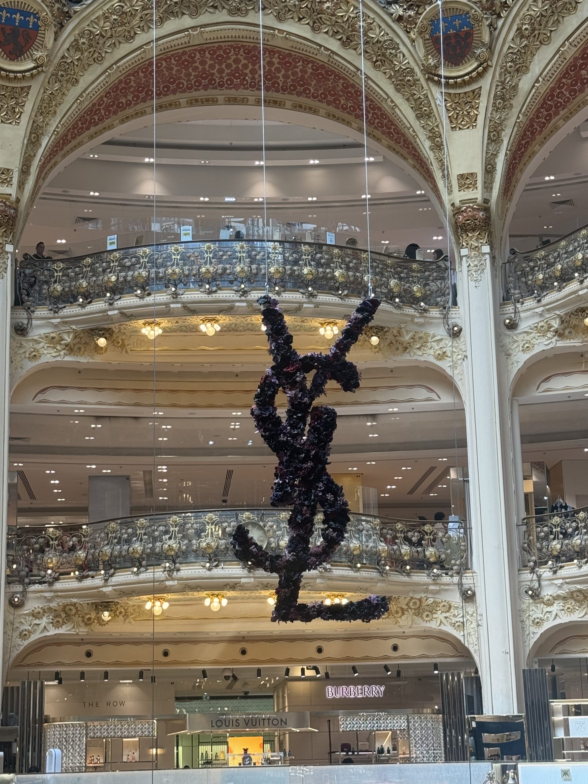 Galeries Lafayette Paris interior luxury shopping VAT refund